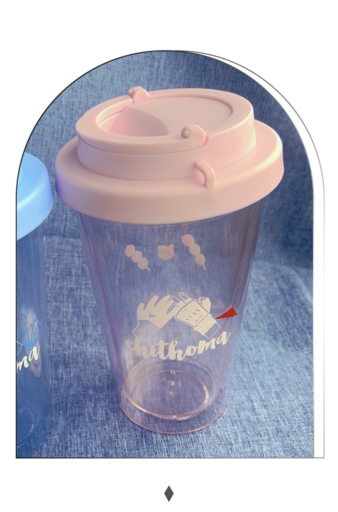 イメージクリアタンブラー　pink