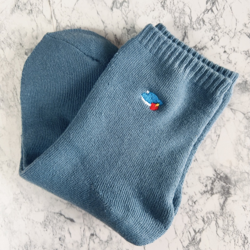 イメージ刺繍靴下