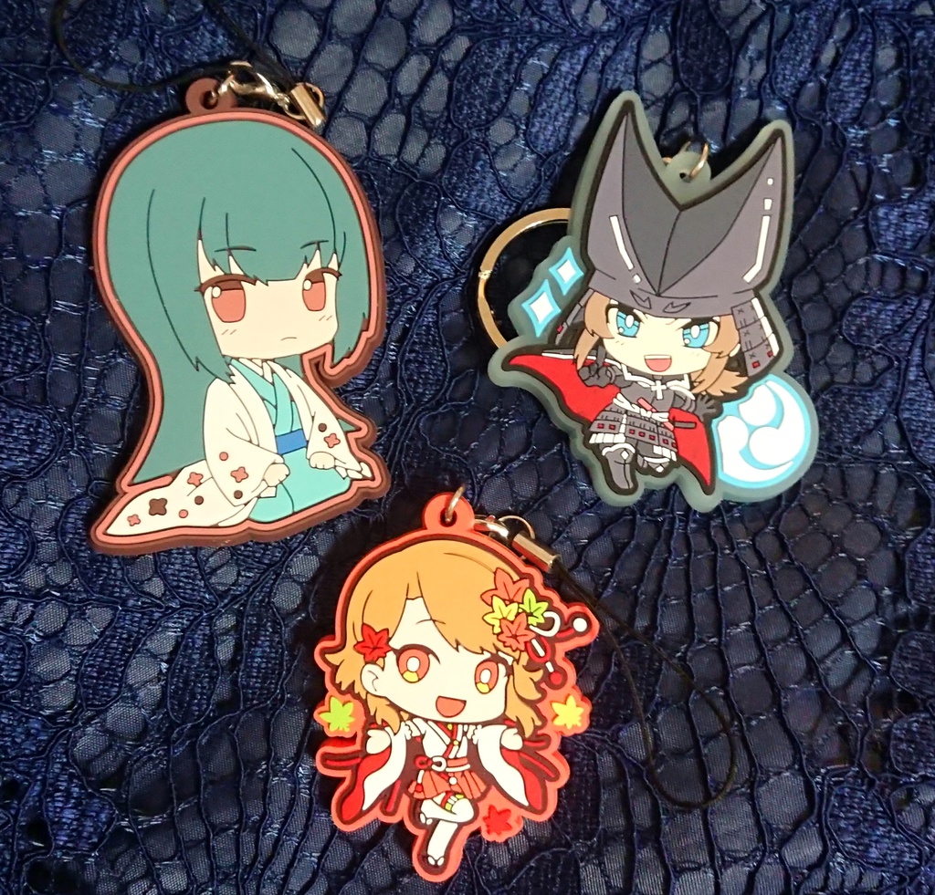 034-椛(擬人化広島) ラバーストラップ