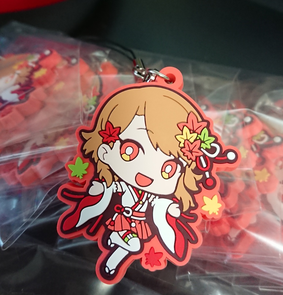 034-椛(擬人化広島) ラバーストラップ