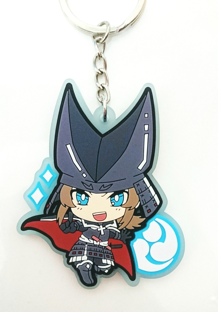 蒲生氏郷ラバーキーホルダー