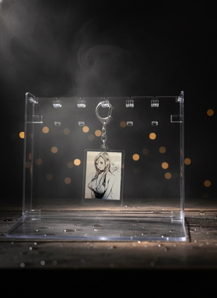 アクリルキーホルダー【レイコ　黒ver】