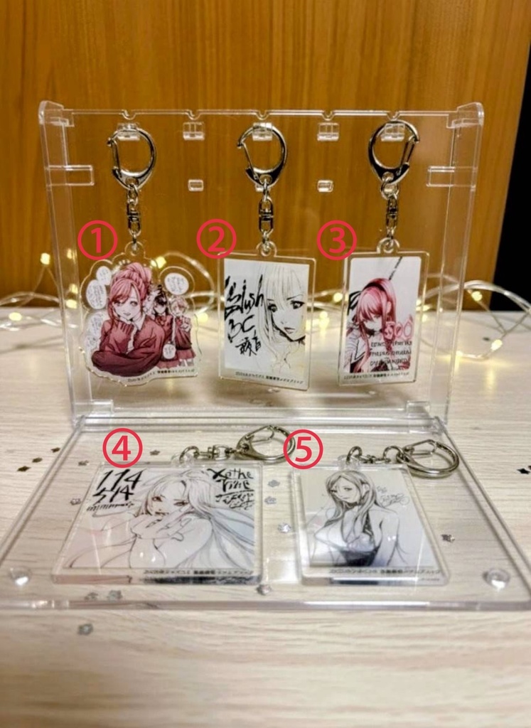 アクリルキーホルダー【全10種類詰め合わせ】