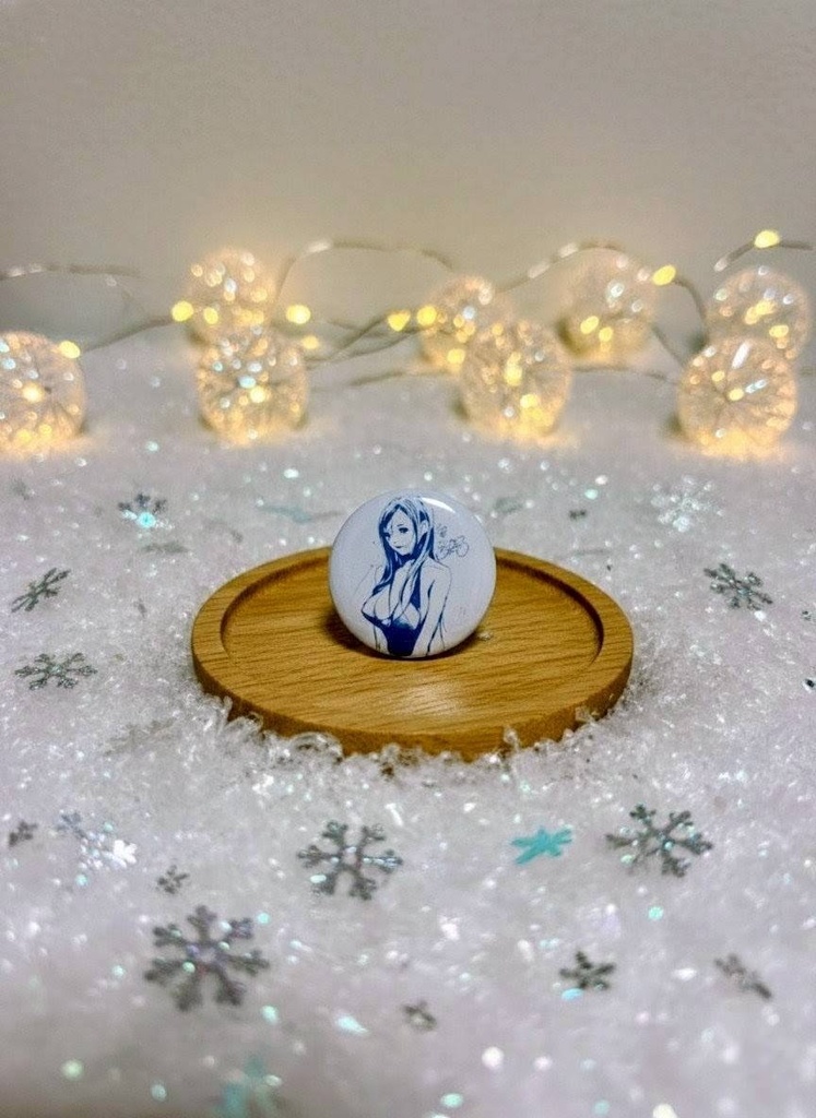 缶バッジ【青レイコ】