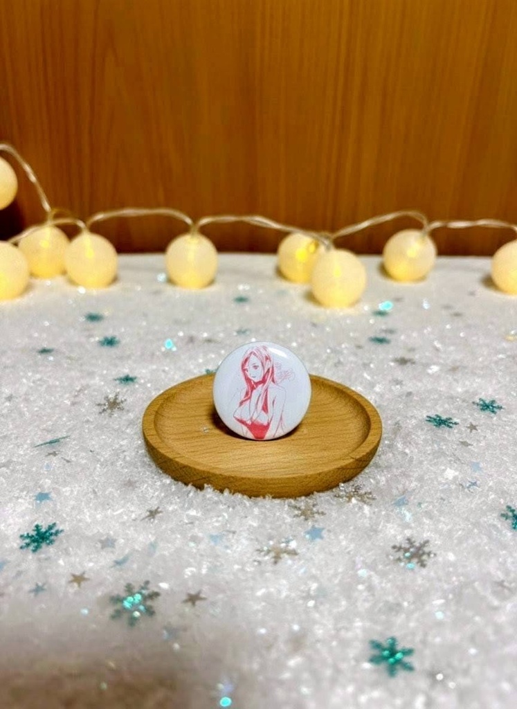 缶バッジ【ピンクレイコ】