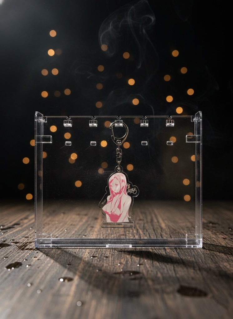 アクリルキーホルダー【レイコ　ピンクver】