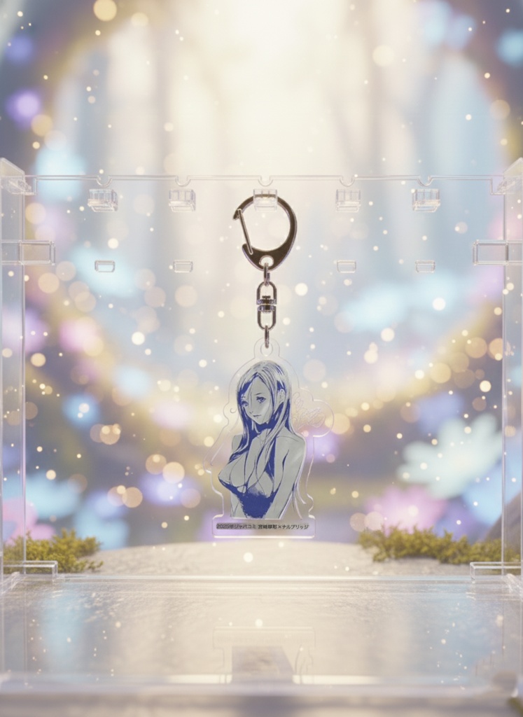 アクリルキーホルダー【レイコ　紫ver】