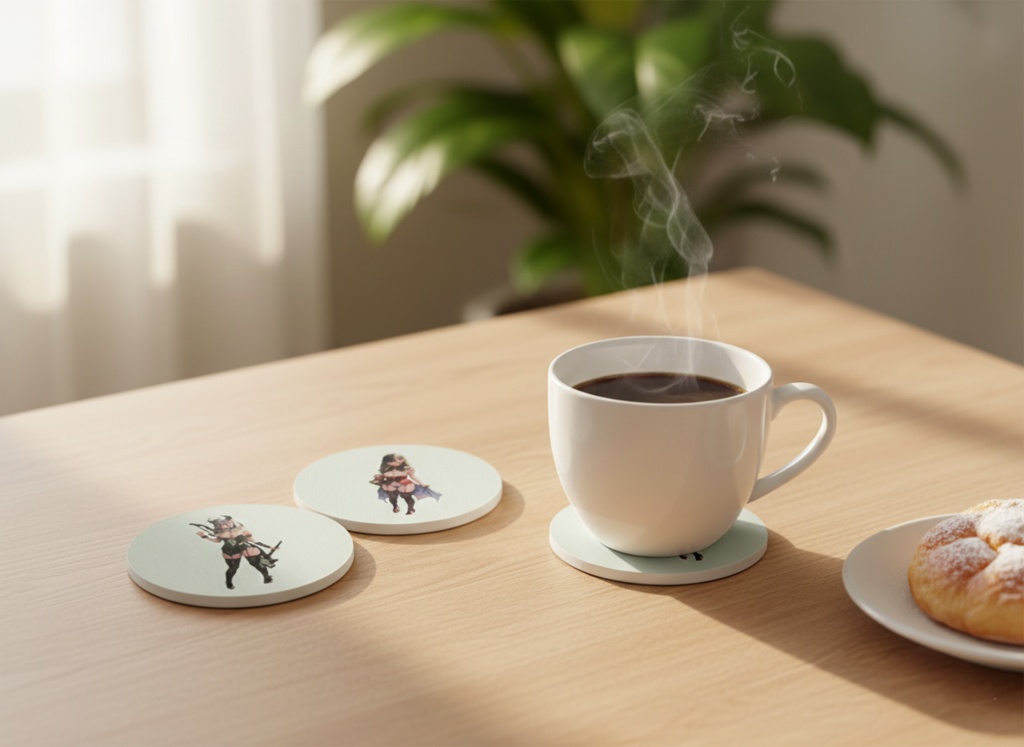 コースター3枚1組【天狗100人祭り】