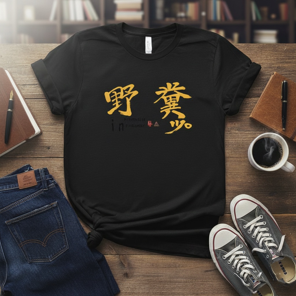 Ｔシャツ【野糞・ブラック】
