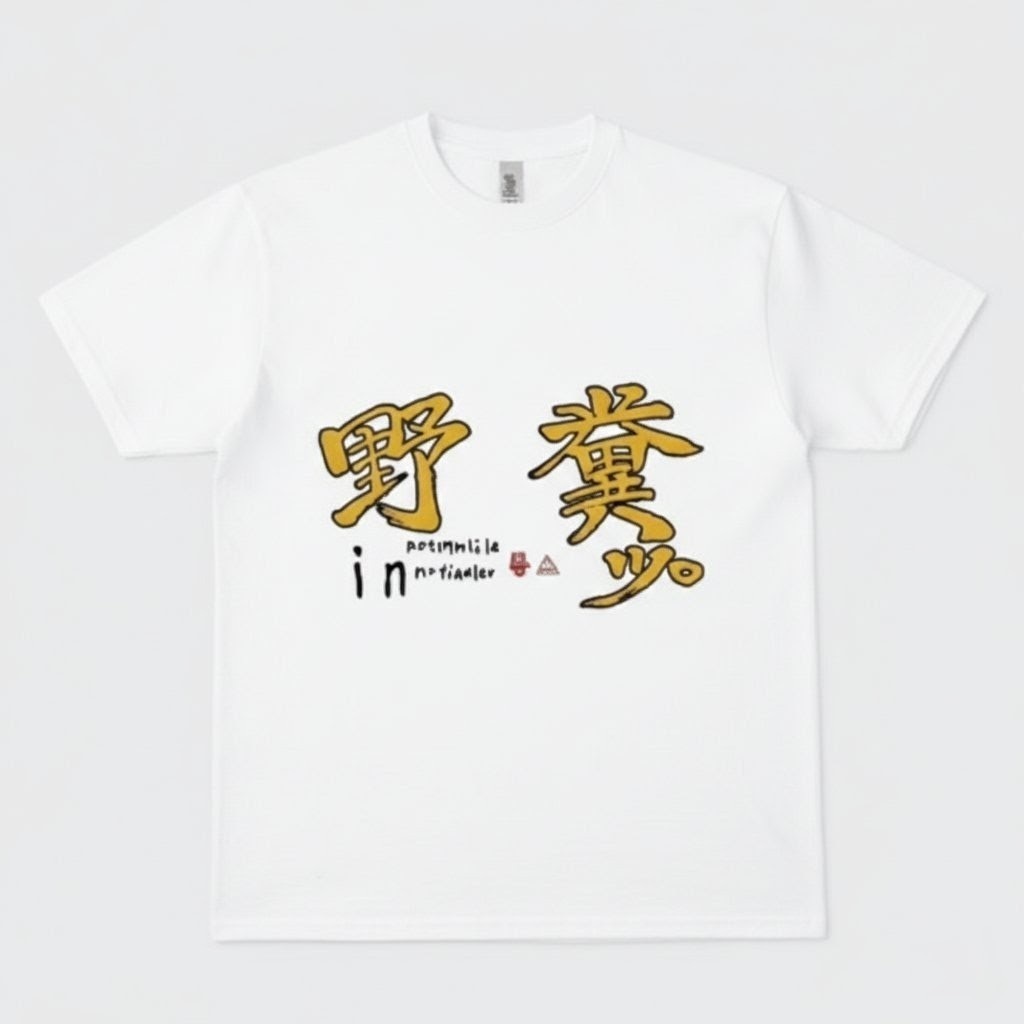 Ｔシャツ【野糞・ホワイト】