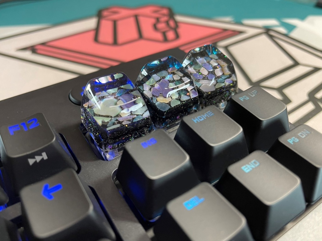 シェルフレークキーキャップ