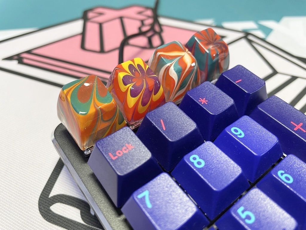 ハロウィンマーブルキーキャップ🎃(Origin)