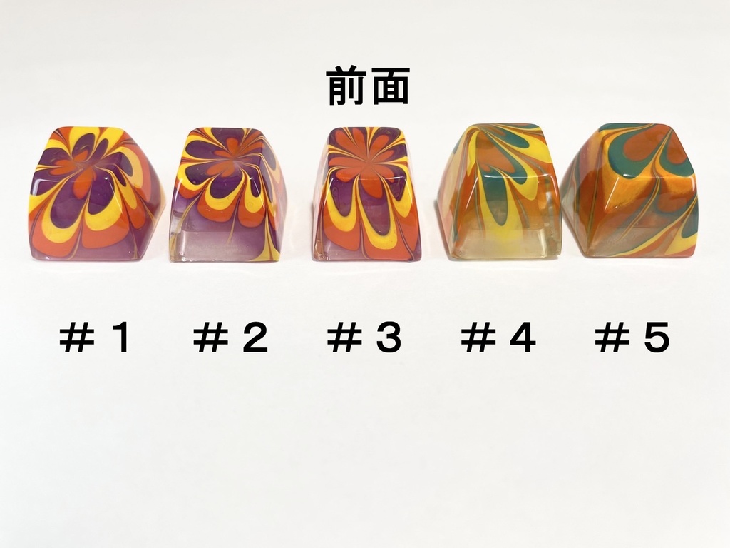 ハロウィンマーブルキーキャップ🎃(Origin)