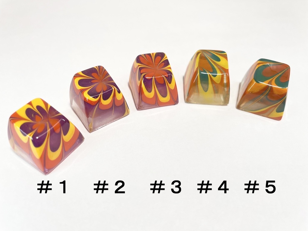 ハロウィンマーブルキーキャップ🎃(Origin)