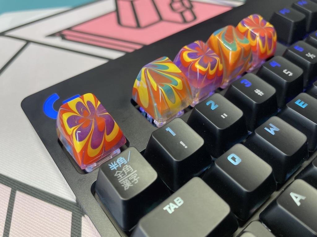 ハロウィンマーブルキーキャップ🎃(Origin)