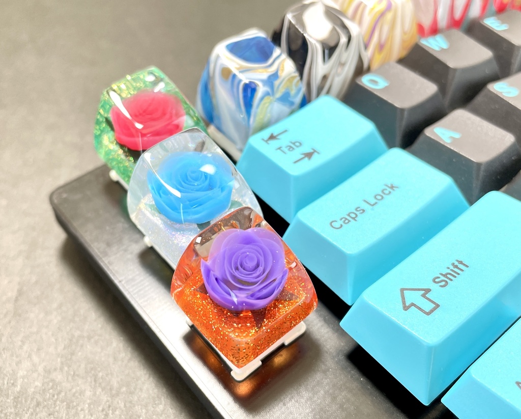 オータムローズキーキャップ