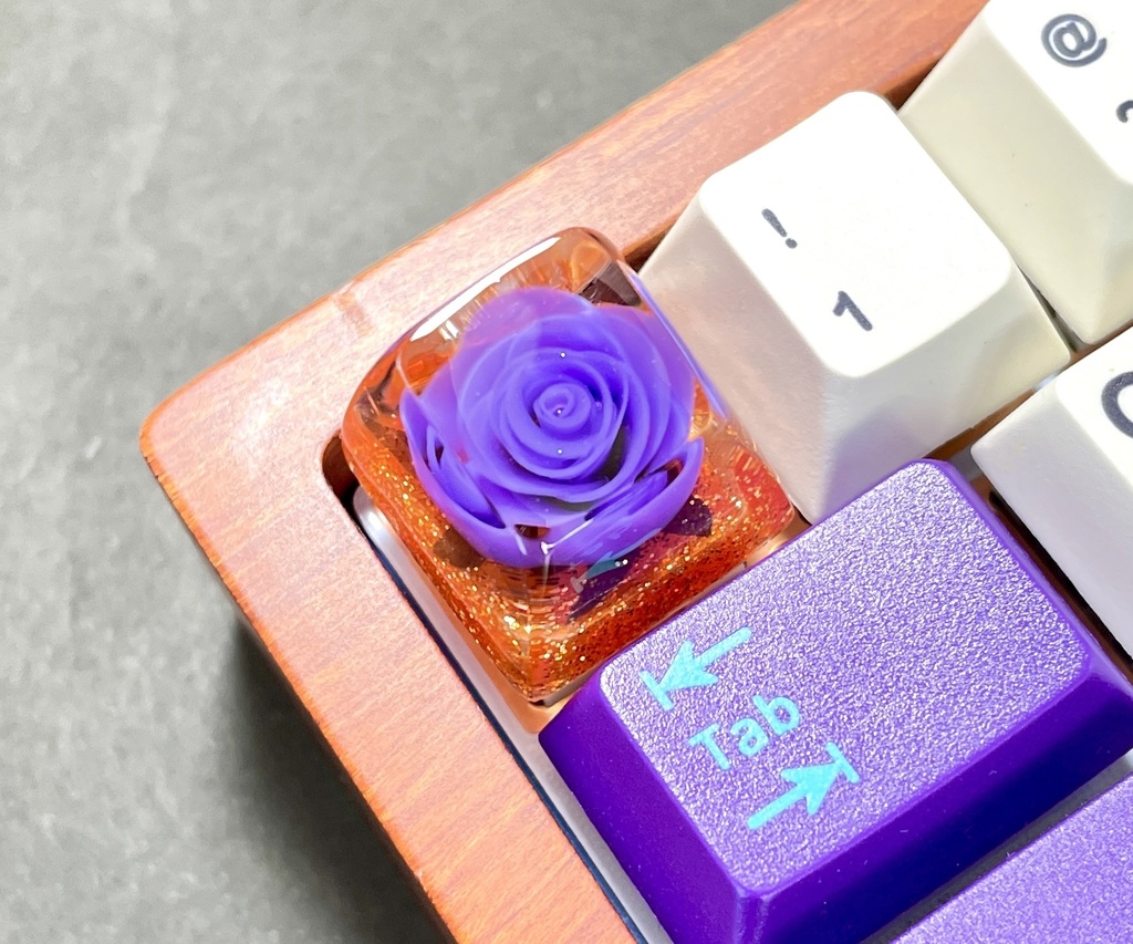 オータムローズキーキャップ