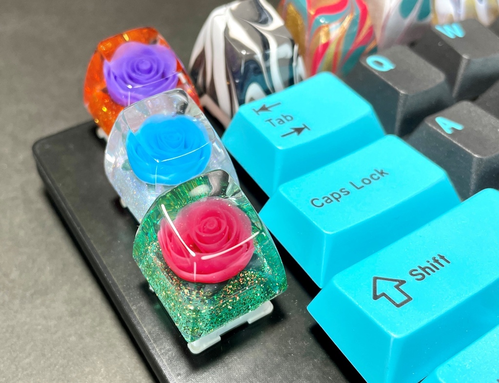 ウインターローズキーキャップ