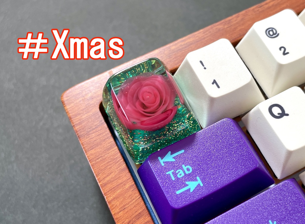 ウインターローズキーキャップ