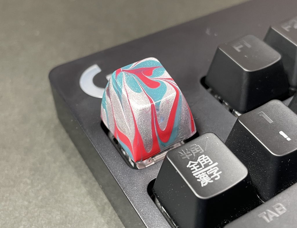 トリコマーブルキーキャップvol.2(赤、銀、緑)🎄