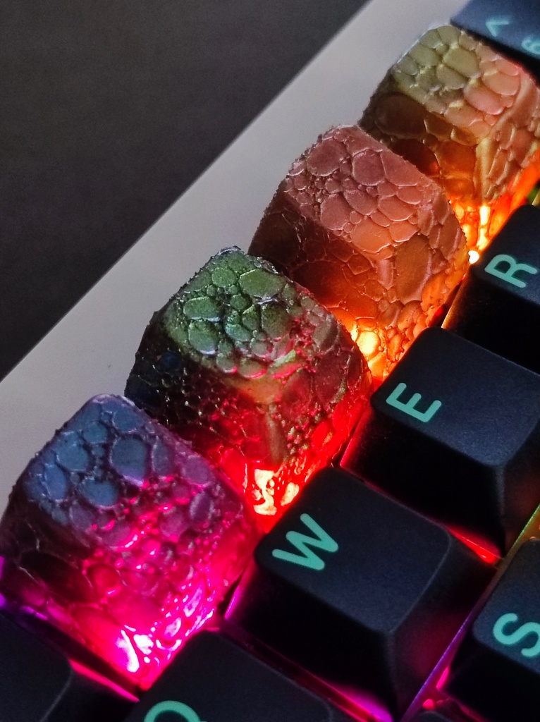 ドラゴンスケイルキーキャップ