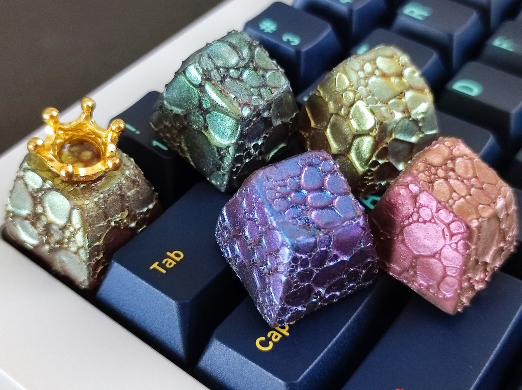 ドラゴンスケイルキーキャップ