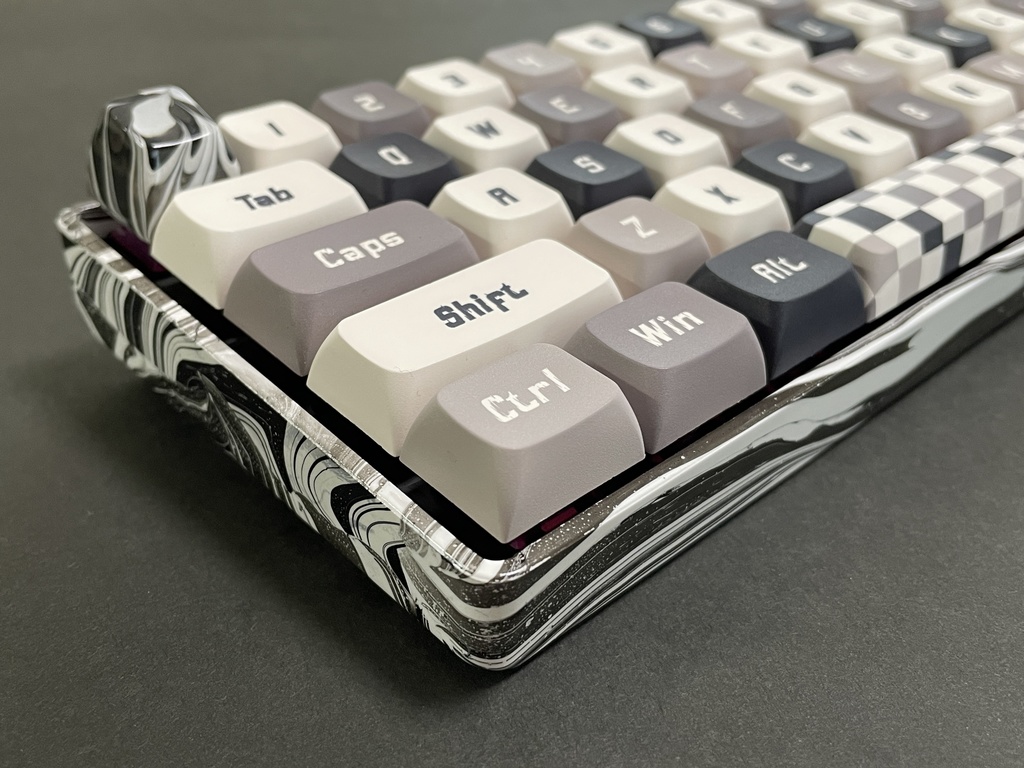 Marble Paint Keyboard Case Vol.2