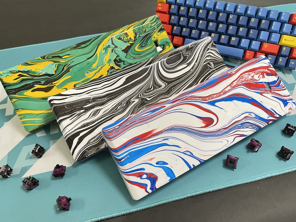 Marble Paint Keyboard Case Vol.2