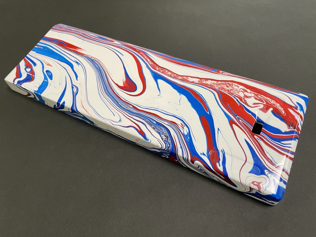 Marble Paint Keyboard Case Vol.2