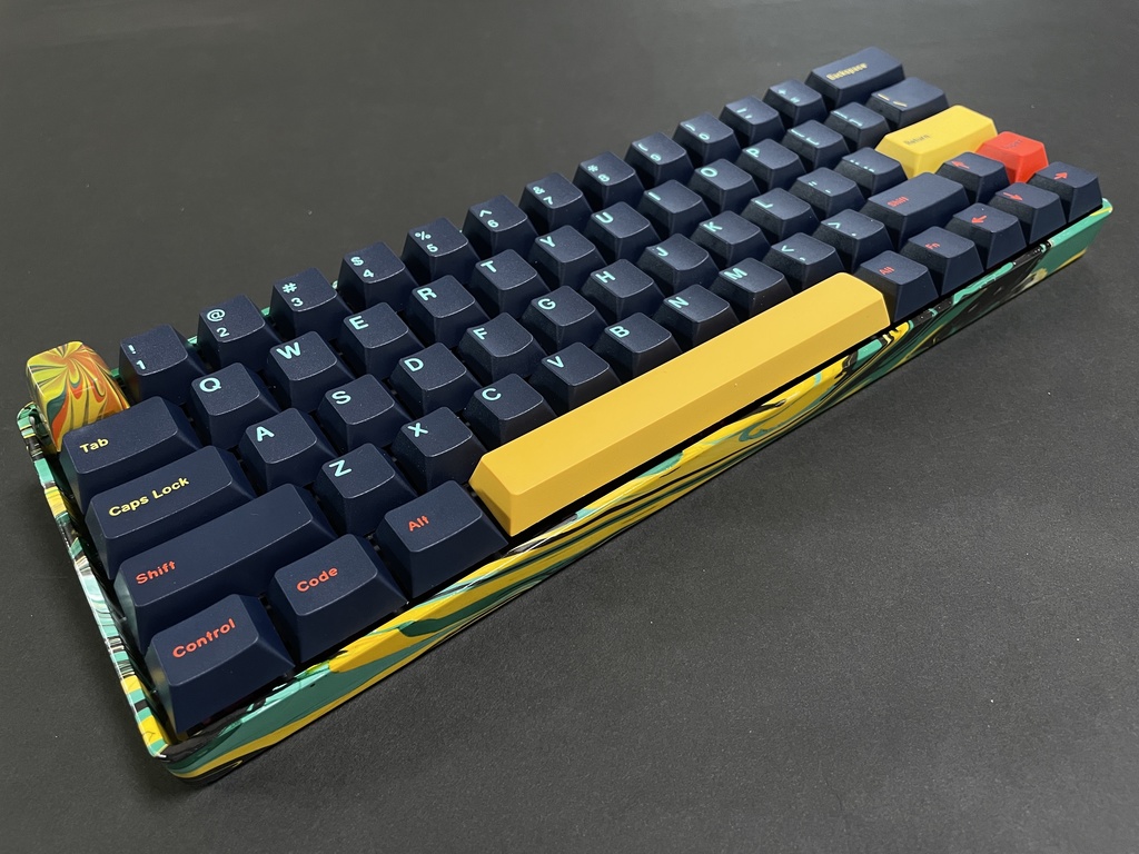 Marble Paint Keyboard Case Vol.2