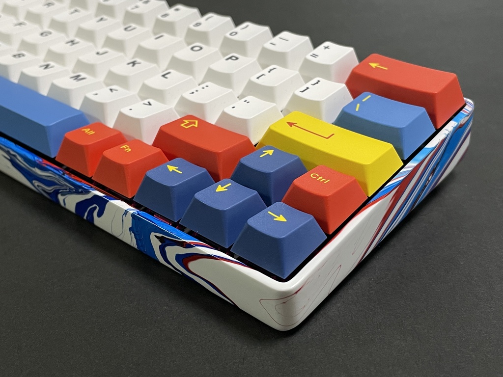 Marble Paint Keyboard Case Vol.2