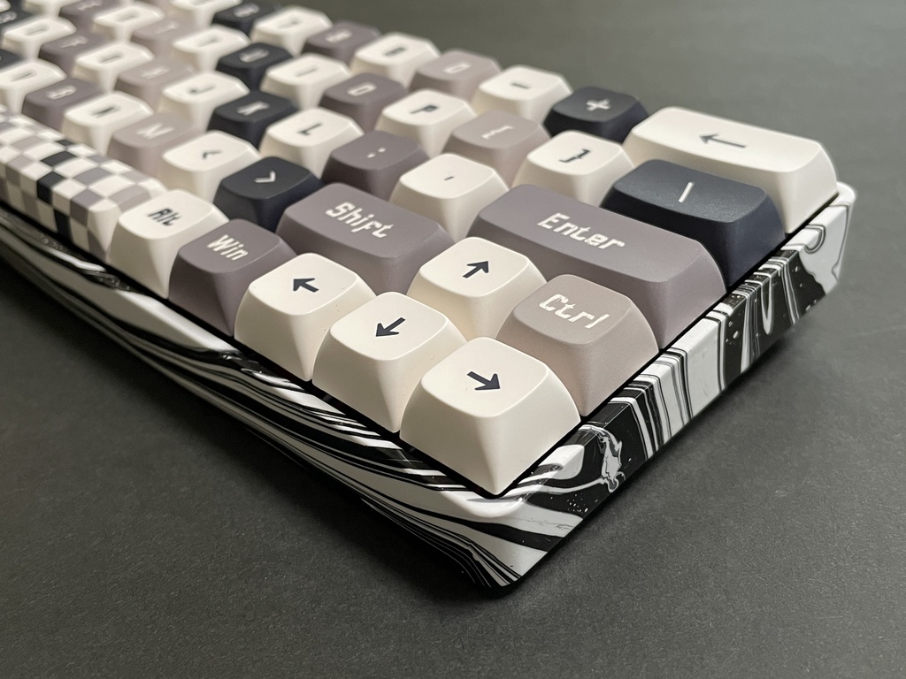 Marble Paint Keyboard Case Vol.2