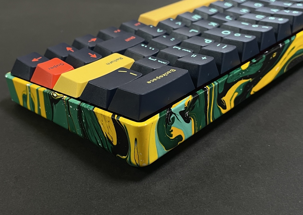 Marble Paint Keyboard Case Vol.2