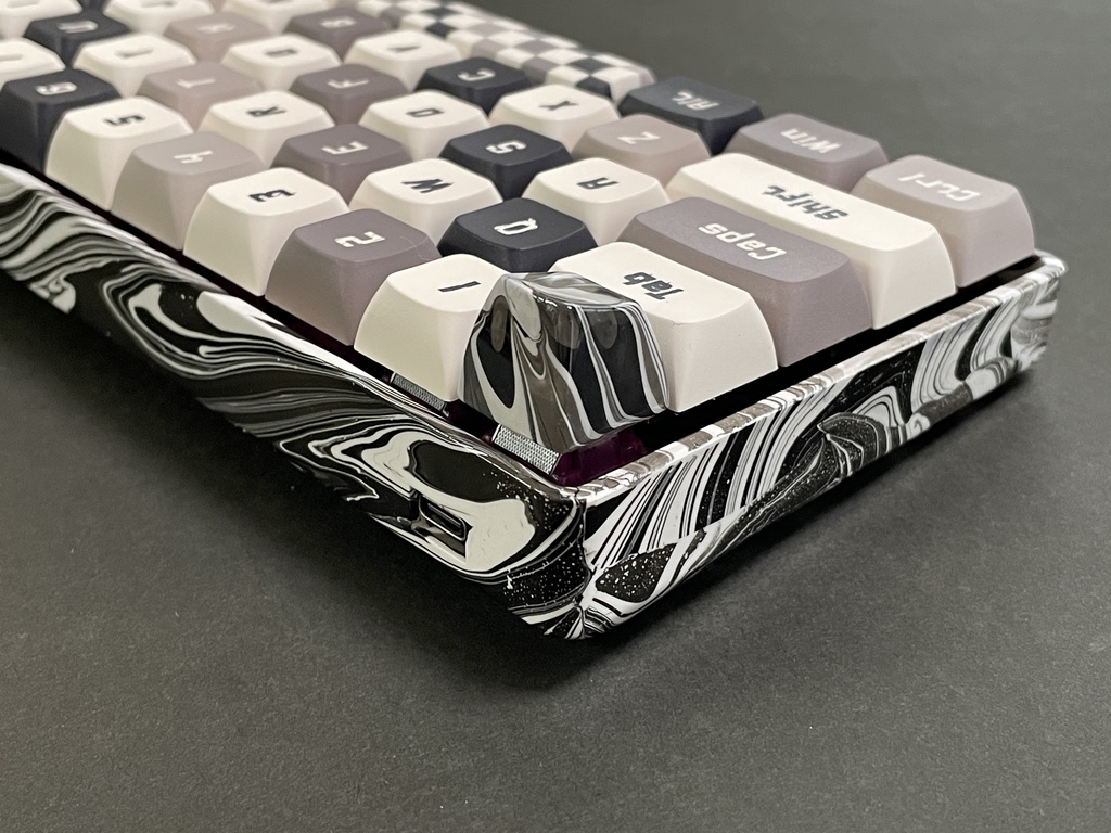 Marble Paint Keyboard Case Vol.2