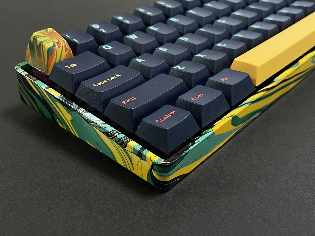 Marble Paint Keyboard Case Vol.2
