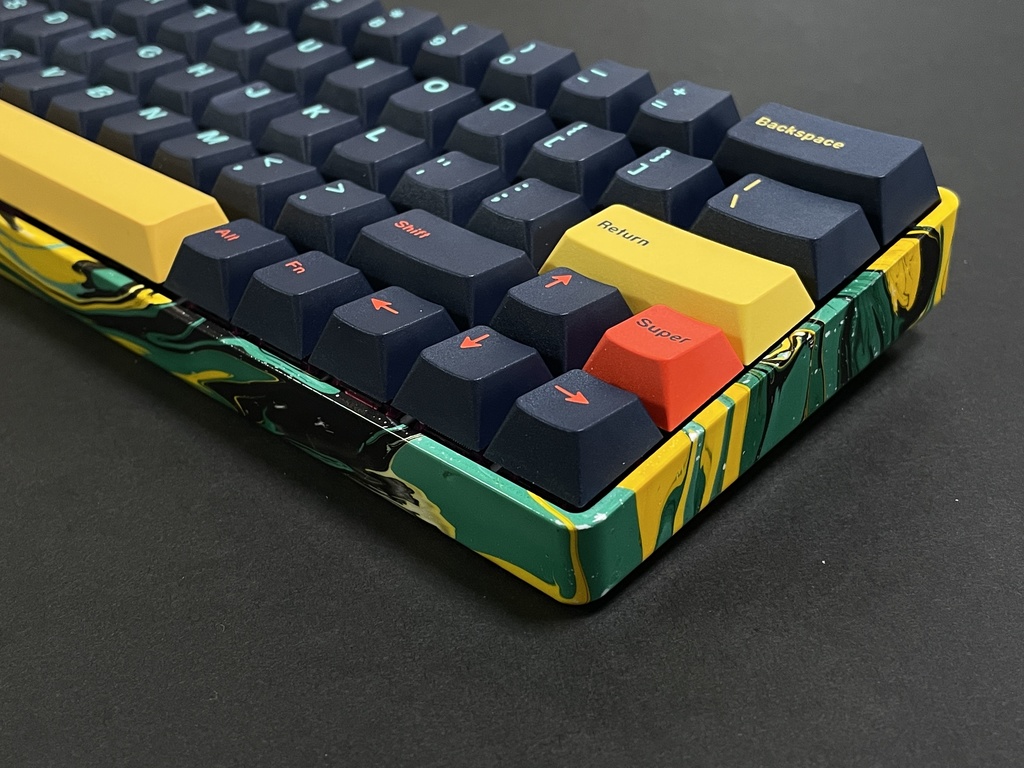 Marble Paint Keyboard Case Vol.2