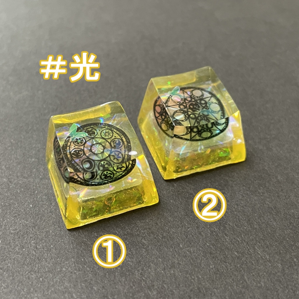 魔法陣キーキャップ