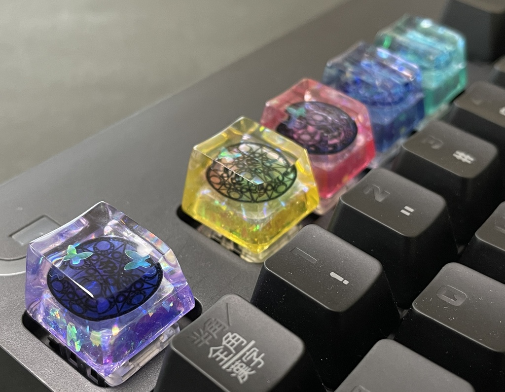 魔法陣キーキャップ