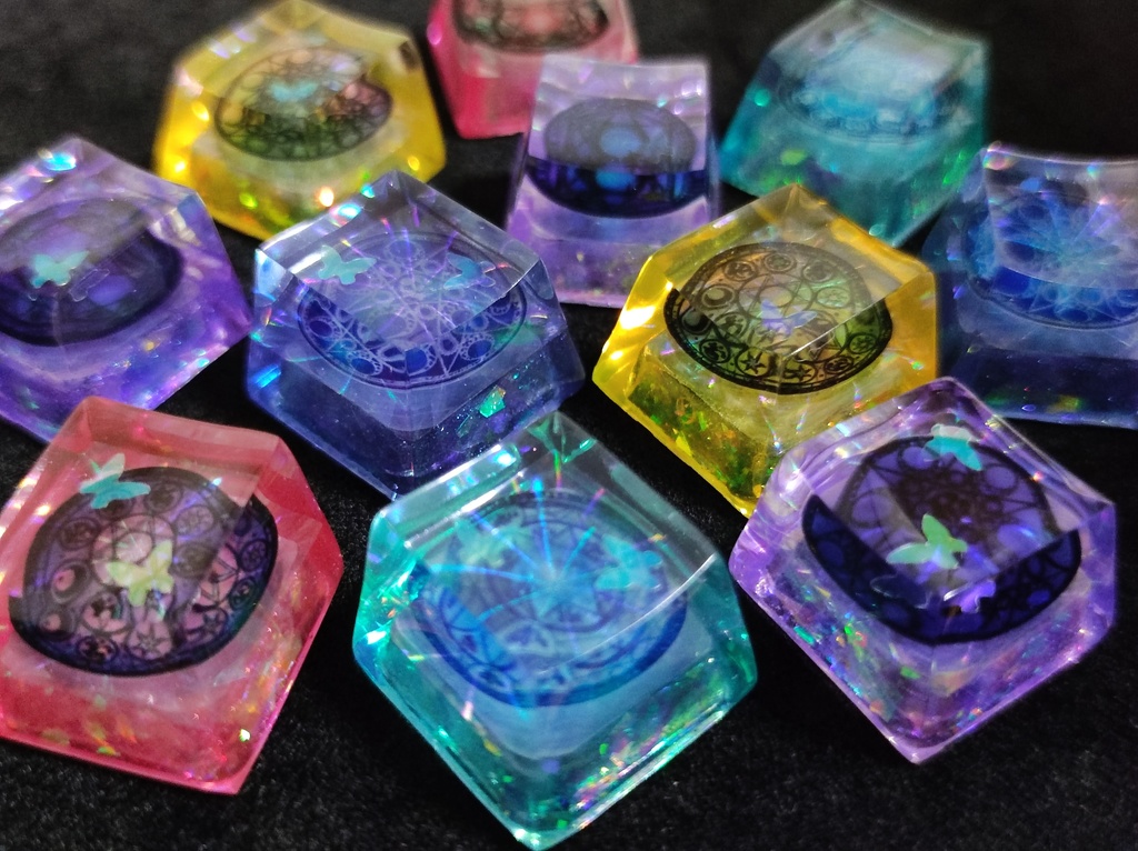 魔法陣キーキャップ