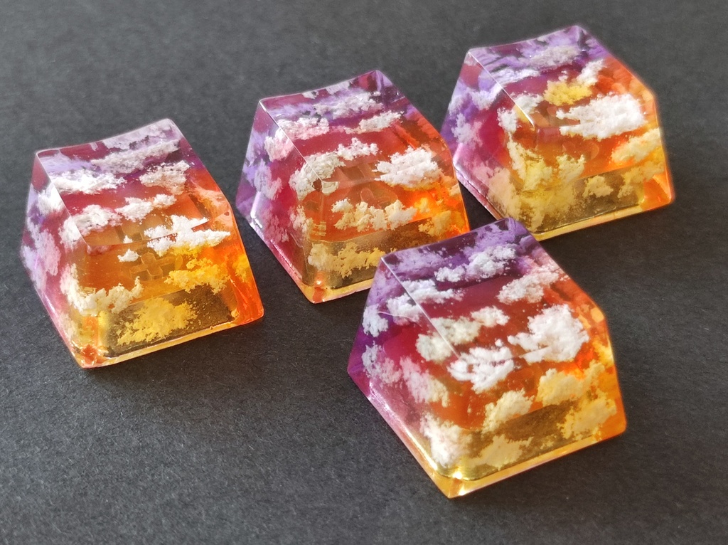 【キーキャップ】空の欠片《夕焼け》