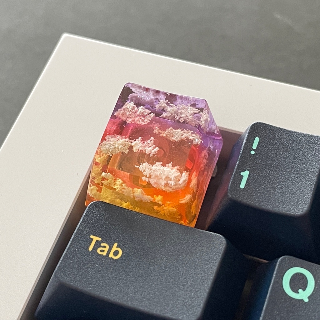 【キーキャップ】空の欠片《夕焼け》