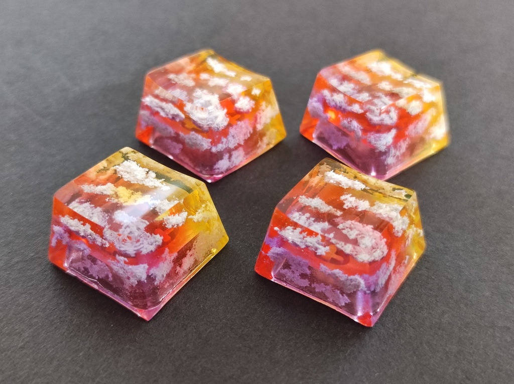 【キーキャップ】空の欠片《夕焼け》