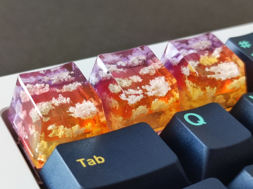 【キーキャップ】空の欠片《夕焼け》