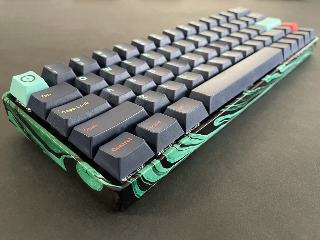 Marble Paint Keyboard Case Vol.3