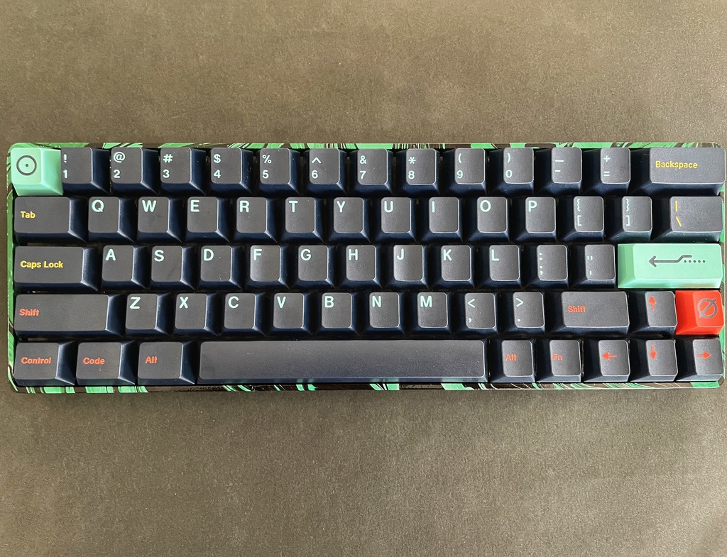 Marble Paint Keyboard Case Vol.3