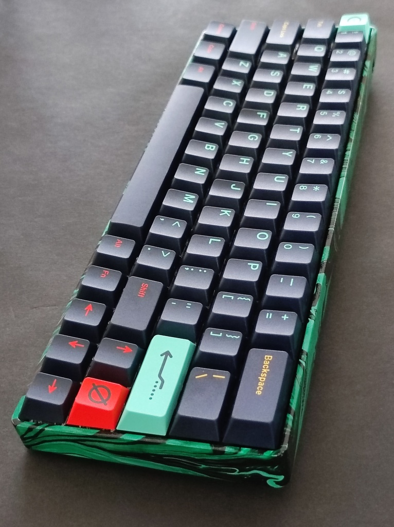 Marble Paint Keyboard Case Vol.3