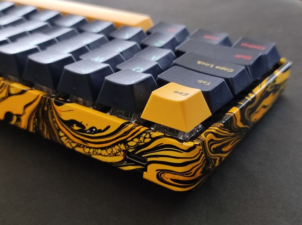 Marble Paint Keyboard Case Vol.3