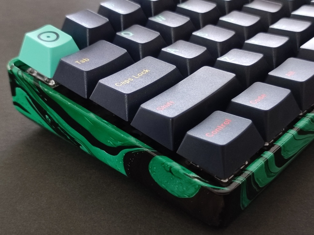 Marble Paint Keyboard Case Vol.3