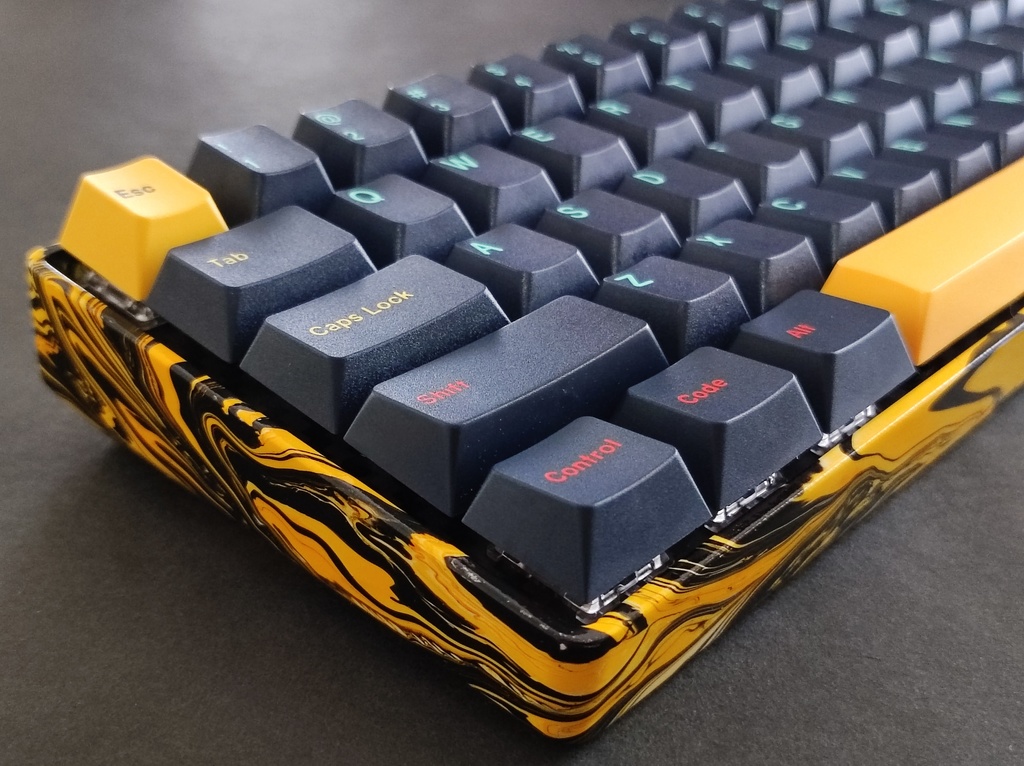 Marble Paint Keyboard Case Vol.3