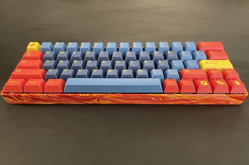 Marble Paint keyboard Case Vol.4